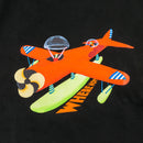 그래픽 티셔츠 블랙/KOTOKO