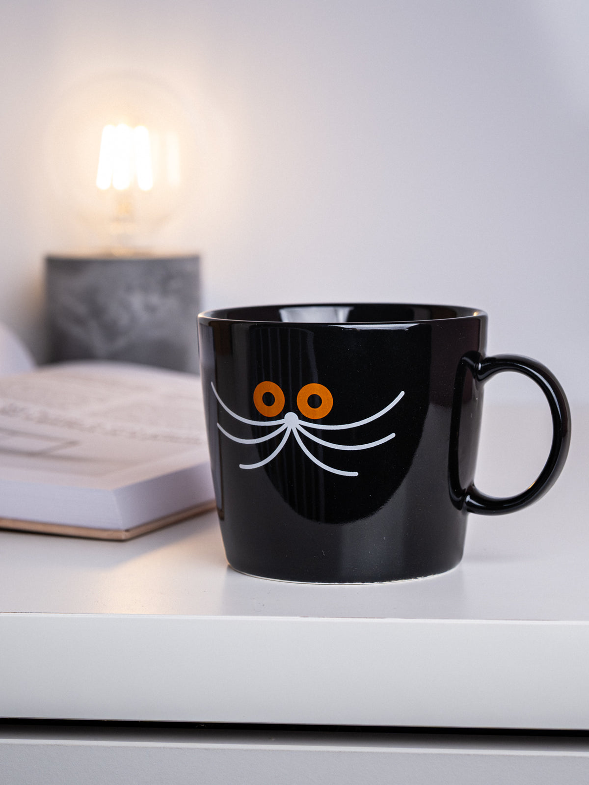 10/8 AM10:00(JST)-販売開始 マグカップ / cat (黒) / umao