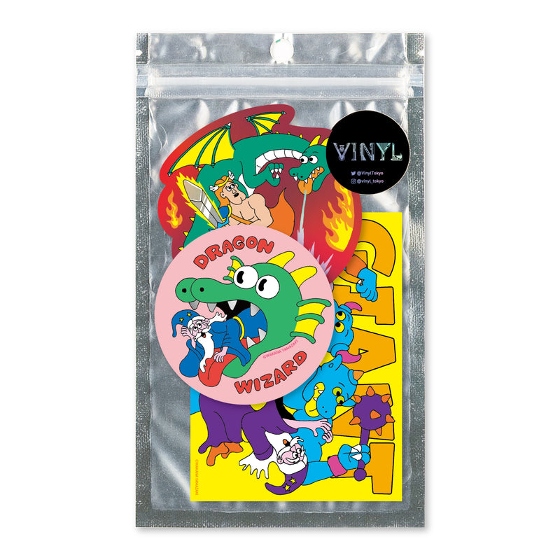 7/29 AM10:00(JST)-販売開始 ステッカーセット / ウォーリアー