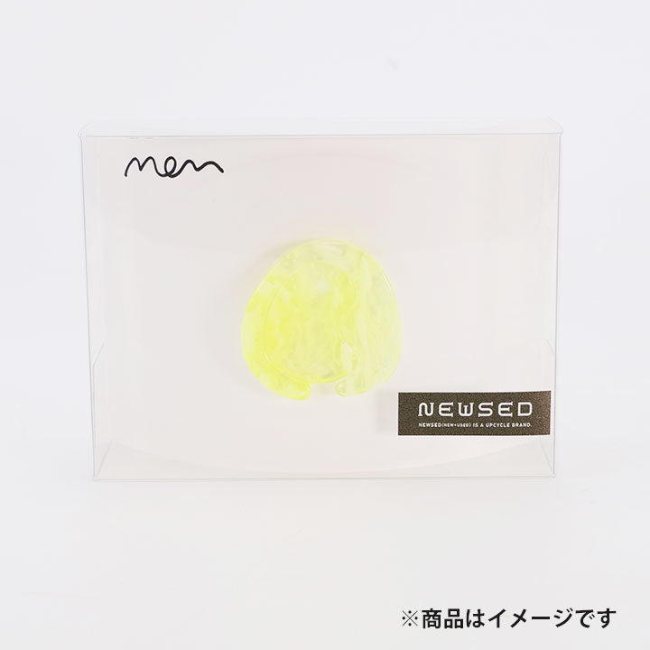 mom ear ware / earrings L size / yellow-03 / NEWSED