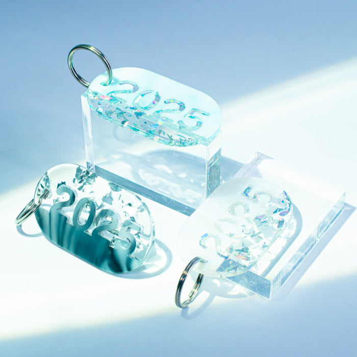 Acryl Tag Plate Year Number 2025 / 26 / NEWSED