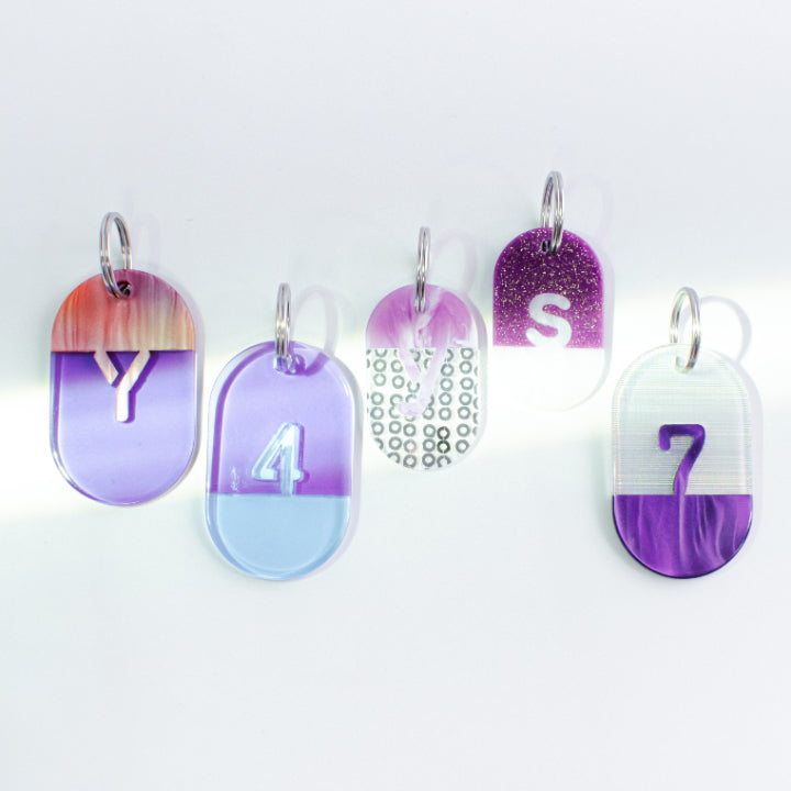 acryl tag Pate mini / y / 03 / neWseD