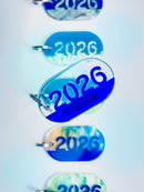 Acryl Tag Plate Year Number 2026 / 26 / NEWSED