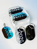 亚克力标签板年份编号 2026/36/NEWSED