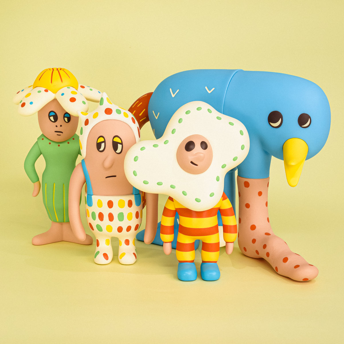 たまごページ Fried egg embroidery/Baby/ANZ