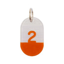 Acryl Tag Pate Number / 2 / 17 / NewseD