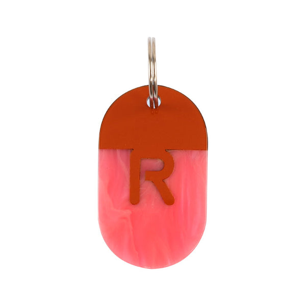 Acryl R R / アルファベット大文字 / Acryl Tag Plate