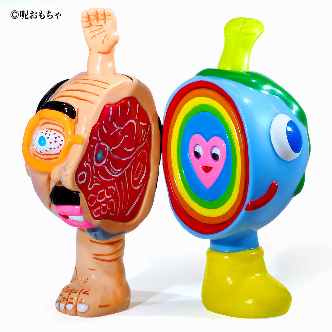 デハラユキノリ × LEEEEEE TOY 混沌 ソフビ世界の無秩序状態ソフビ 抽選販売】50/50 / デハラユキノリ✕Leeeeee Toy