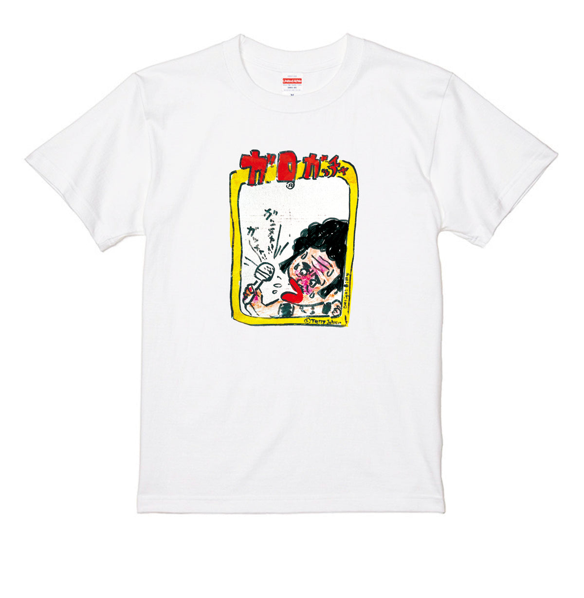 A.C.S vol.1 Tシャツ「ガロガッチャ」/ 湯村輝彦（テリー・ジョンスン）