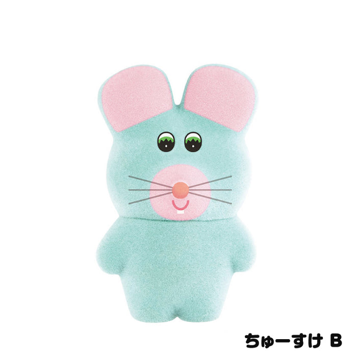 むにゅ▼ぬいぐるみ▼ぷくぷく▼ むにゅのソフビフィギュア プクプク