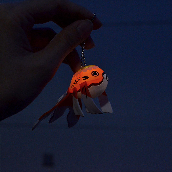 Goldfish Lantern Light Mascot NEW COLOR Ver.