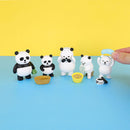 팬더 목욕탕 피규어 컬렉션