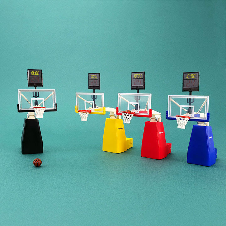 Basketball goal miniature collection produced by Senoh