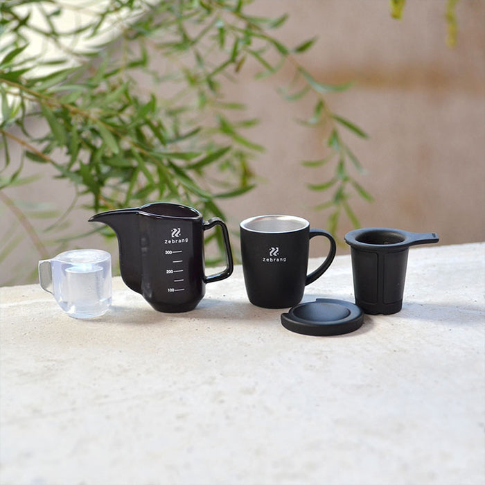カフェ用品 ミニチュアセット ブラック