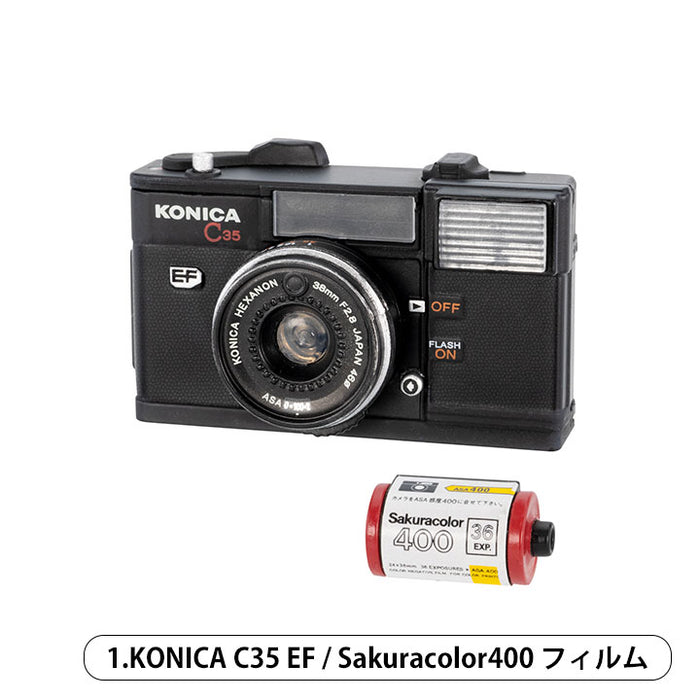 KONICA C35 EF / Sakuracolor400 フィルム カメラにフィルムがセットできる!
