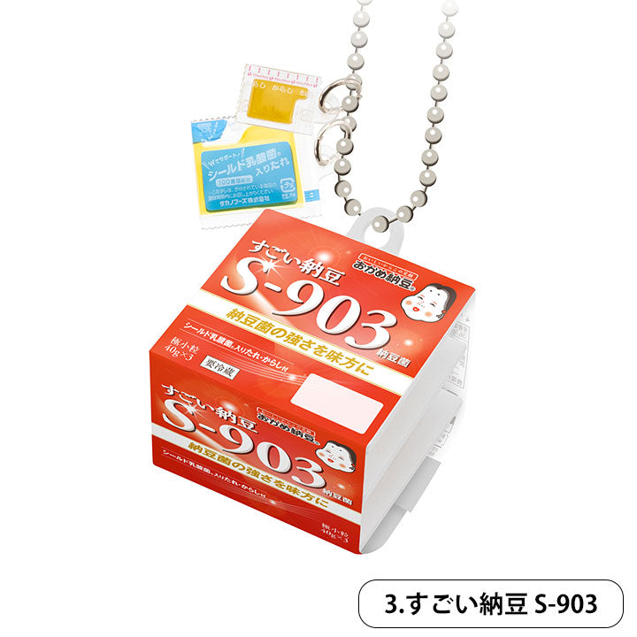 Okame 纳豆球链吉祥物 12 件盒