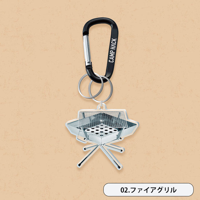 CAMP GEAR acrylic key chain