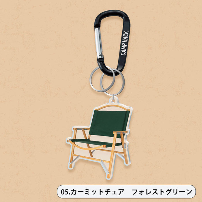 Camp GEAR アクリルキーホルダー