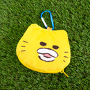 ノラネコぐんだん カラビナつき おかおポーチ