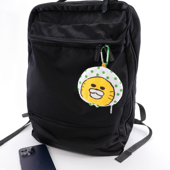 Noraneko Gundan Okay pouch with carabiner