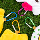 ノラネコぐんだん カラビナつき おかおポーチ