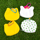 ノラネコぐんだん カラビナつき おかおポーチ