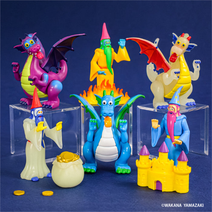 山崎若菜 ドラゴンと魔法使い フィギュアセット ドラゴン＆魔法使いセット / Block A / 山崎若菜