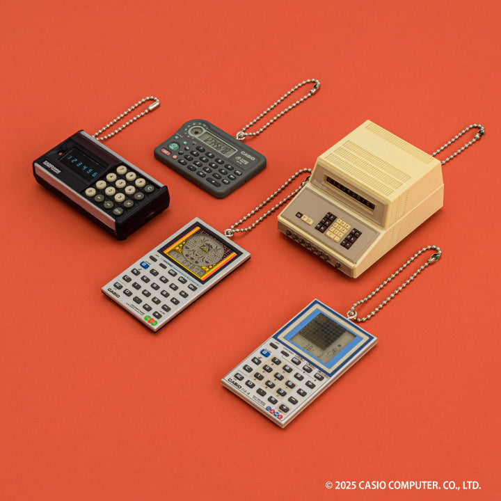 Casio历史计算器微型吉祥物