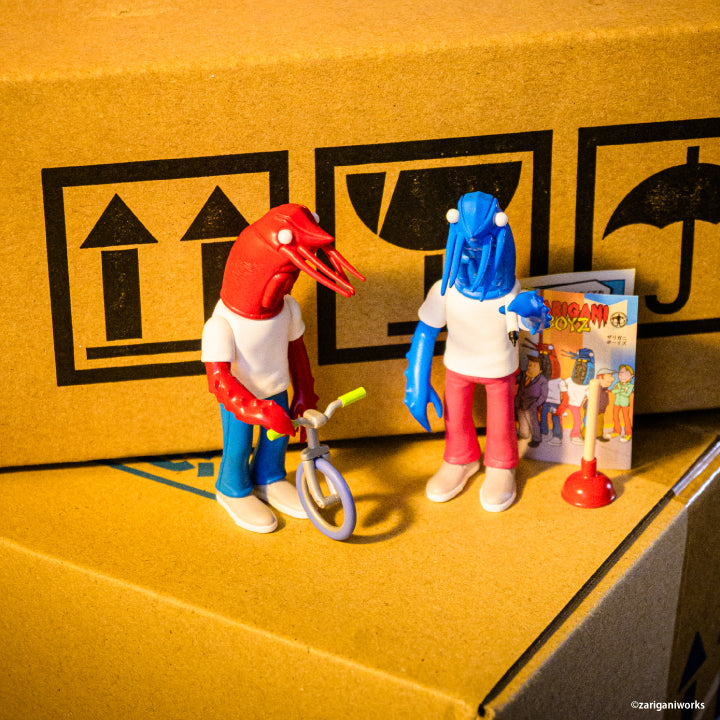 小龙虾男孩人物系列