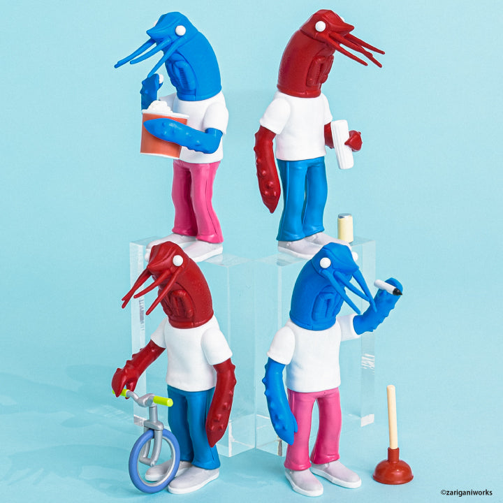 小龙虾男孩人物系列