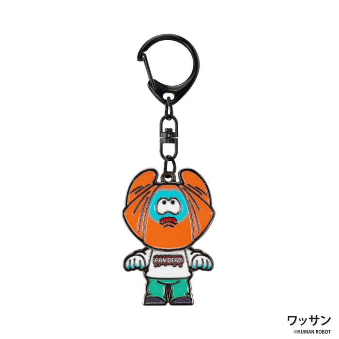 Pandead swaying metal key chain