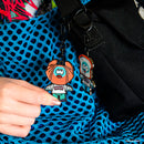 Pandead摇摆的金属钥匙扣