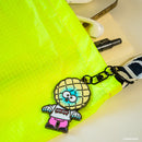 Pandead摇摆的金属钥匙扣