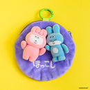 ぽっこしまんまるおかおポーチ