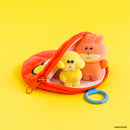 ぽっこしまんまるおかおポーチ