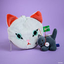 gyunyuya キャットフェイスポーチ