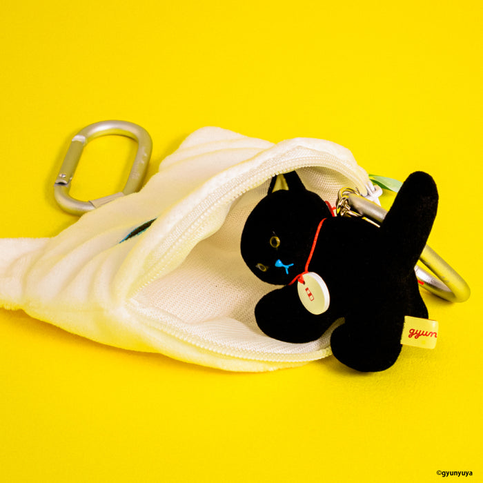 gyunyuya cat face pouch