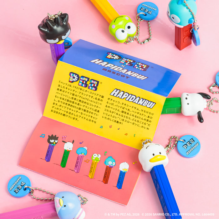 PEZ×はぴだんぶい マスコット