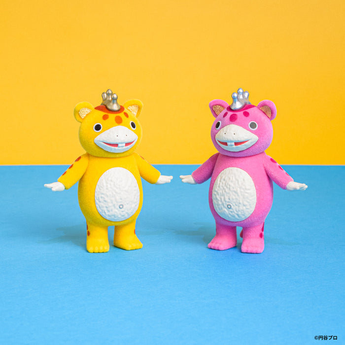 快獣ブースカ ぬいぐるみ バンプレスト 円谷プロ　２体セット 快獣ブースカ カラフルフロッキー コレクション カプセル