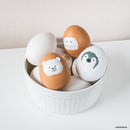 Refrigerator figure pretending to be an egg