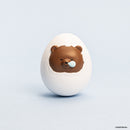 Refrigerator figure pretending to be an egg