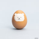 Refrigerator figure pretending to be an egg