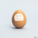 Refrigerator figure pretending to be an egg