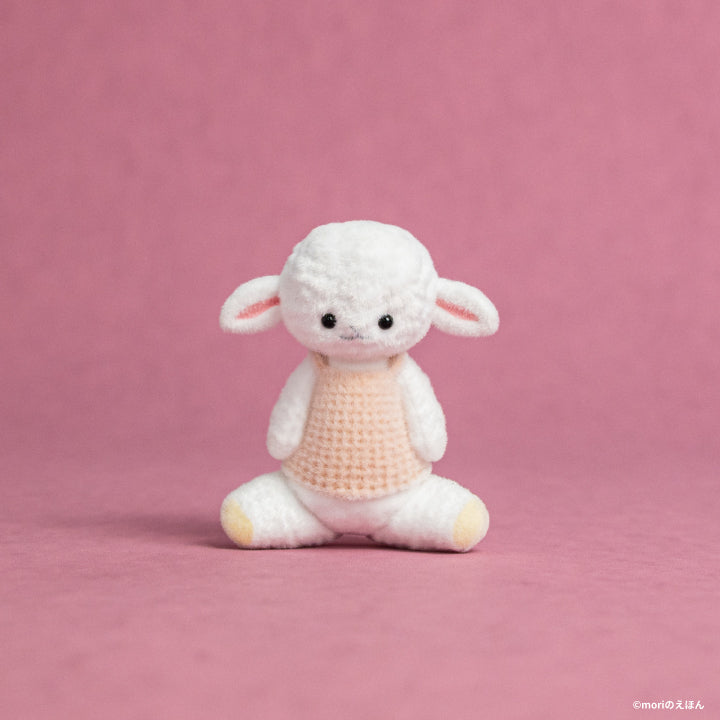ハチさま専用　　ひつじさんのみ　アートドール　作家　moriのえほん 小さい動物たち フィギュアコレクション 第2弾