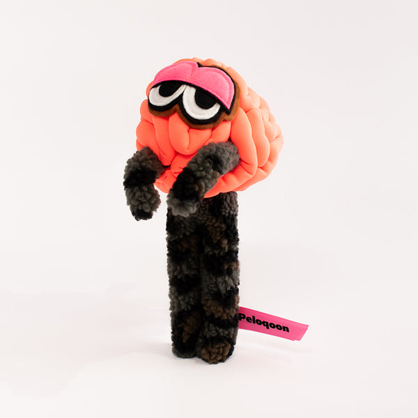 Peloqoon/ペロクーン　ぬいぐるみ 脳ミソバァ〜ン犬（GREEN）」 / Peloqoon