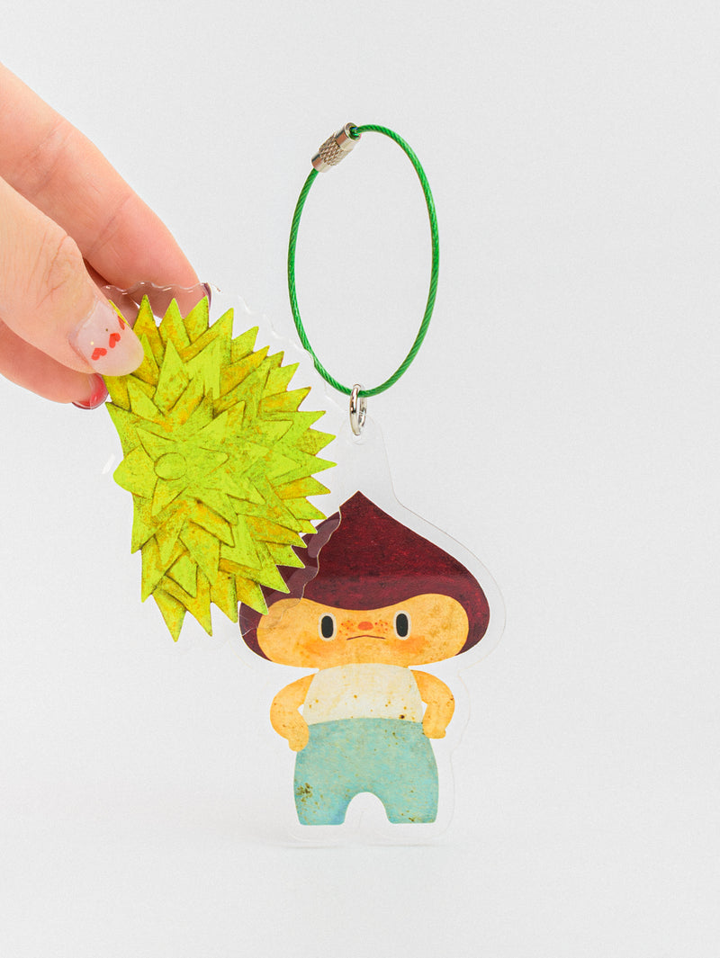 くりさぶろう　ゆらゆらアクリルキーホルダー