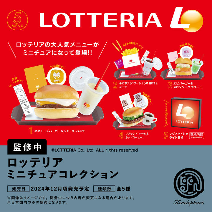 Lotteria 微型收藏