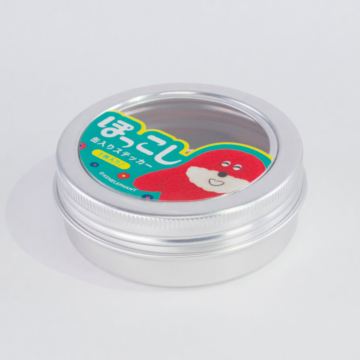 缶入りステッカー　　　100枚 Pokkoshi can sticker