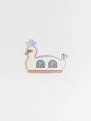 おでかけあひる　キラキラステッカー