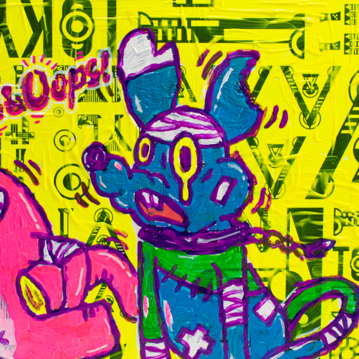 抽選終了】【One off】Painting / Ouch & Oops!!